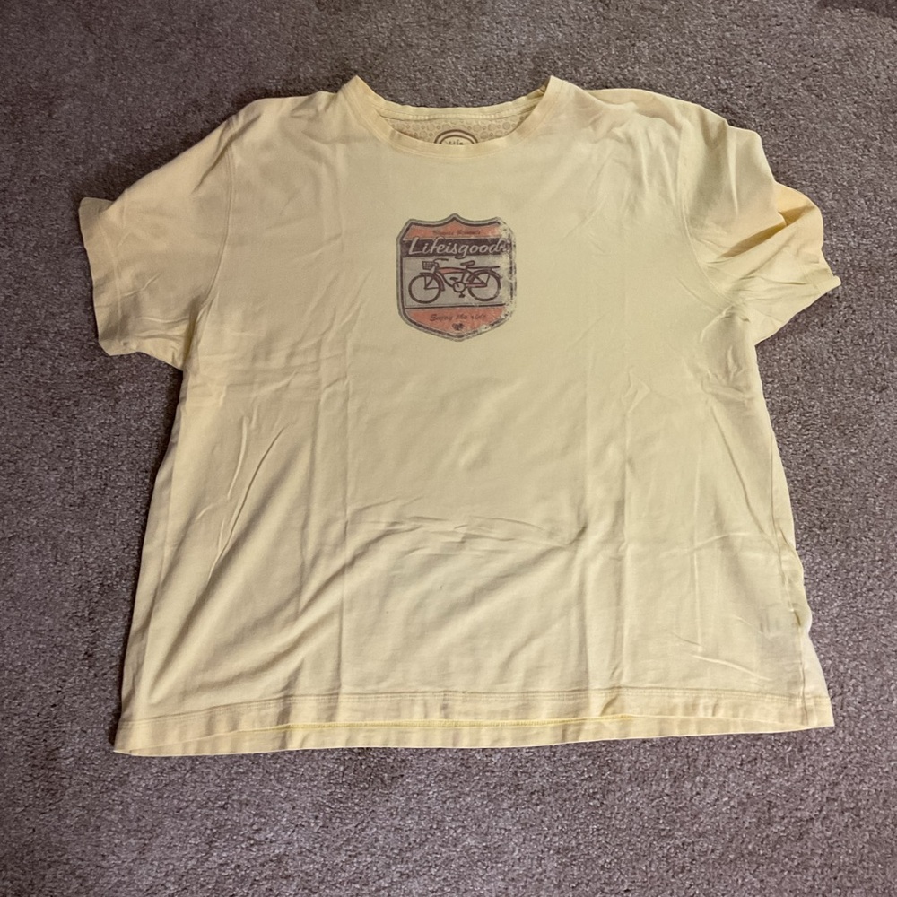 Life Is Good Tops - Pink, Yellow, Purple, Red - Picture 2 of 5